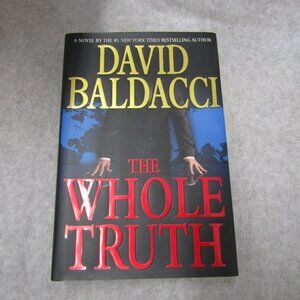 The Whole Truth By David Baldacci Fiction Hardcover book  Good condition